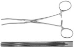 AE-FB710R, COOLEY, ATRAUMATA VASCULAR CLAMP, STRAIGHT, 41 MM, 160 mm, 6 1/4"