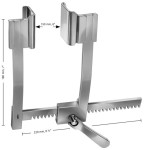 AE-FB808R, DE BAKEY, RIB SPREADER, STERNUM RETRACTOR, COMPLETE