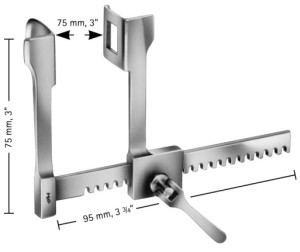 AE-FB830R, FINOCHIETTO, RIB SPREADER, BLADES 18X21MM