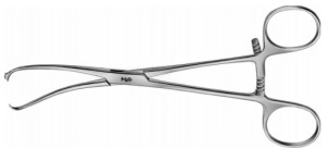 AE-FO106R, MEYER, REPOSITION FORCEPS with drill guide 1 mm, 170 mm, 6 3/4"