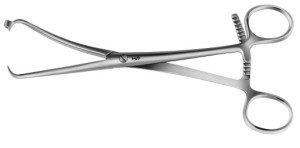 AE-FO108R, MEYER, REPOSITION FORCEPS with drill guide 2 mm, 205 mm, 8 1/8"