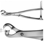 AE-FO161R, LAMBOTTE BONE HOLDING FORCEPS, MOVABLE JAW, MEDIUM, 13 MM 260 mm, 10 1/4"
