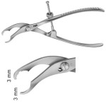 AE-FO169R, BONE HOLDING FORCEPS self centering, 145 mm, 5 3/4"