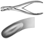 AE-FO463R, LUER, BONE RONGEUR, 180 mm, 7"