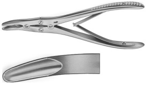 AE-FO518R, RUSKIN, BONE RONGEUR, 190 mm, 7 1/2"