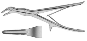 AE-FO522R, ECHLIN, BONE RONGEUR, 230 mm, 9"