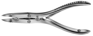 AE-FO610R, BÖHLER, BONE CUTTING FORCEPS, STRAIGHT, 145 mm, 5 3/4"