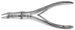 AE-FO614R, MC INDOE, BONE CUTTING FORCEPS, CURVED, 175 mm, 7