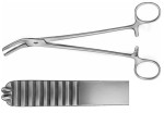 AE-FO807R, WELLER, MENISCUS FORCEPS, CURVED, 200 mm, 8"
