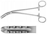 AE-FO810R, BIRCHER-GANSKE, MENISCUS FORCEPS, CURVED, 200 mm, 8"