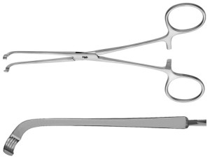 AE-MB238R, JAVID, CAROTID ARTERY CLAMP, 168 mm, 6 5/8"