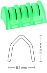 AE-PL568T, LIGATURE CLIP, MEDIUM LARGE, 20 MAG. = 120 PIECES