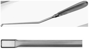 AE-FK864R, CASPAR, CURETTE, 4MM, TOOTHED, 270 mm, 10 3/4"