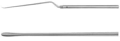 AE-FD429R, OPPEL, MICRO DISSECTOR, CURVED, MALLEABLE, 230 mm, 9