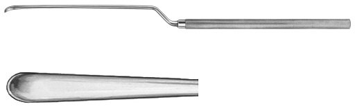 AE-FF305R, CASPAR, MICRO DISSECTOR, DOWNWARDS CURVED, 4,5 MM 230 mm, 9