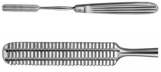 AE-OL407R, MALTZ, BONE RASP, teeth set, 180 mm, 7"