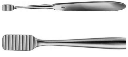 AE-OL408R, LEWIS, BONE RASP, FINE TEETH, 8 MM, 175 mm, 7"