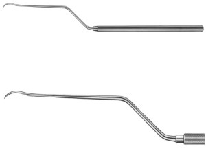 AE-FD321R, YASARGIL, MICRO RASPATORY, DOWNWARDS CURVED, 185 mm, 7 1/4"