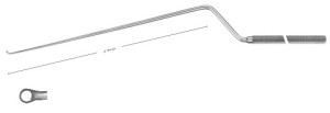AE-FF637R, FAHLBUSCH, CURETTE, MALLEABLE, 2,5 DIAM, 260 mm, 10 1/4"