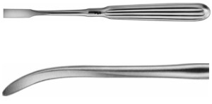 AE-FK309R, ADSON, RASPATORY, SEMI-SHARP, CURVED, 7 MM