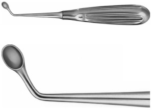 AE-FK661R, UFFENORDE, BONE CURETTES, 6,5 MM, 170 mm, 6 3/4"