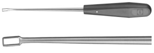 AE-FK836R, CASPAR, CURETTE, 6 MM, TOOTHED, 220 mm, 8 3/4"