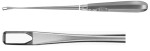 AE-FK854R, CASPAR, CURETTE, 4MM, TOOTHED, 250 mm, 10"