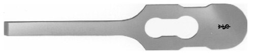 AE-FL668R, CHISEL BLADE, INTERCHANGEABLE, USABLE LENGTH 45MM