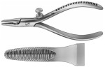 AE-LX178R, EXTRACTION FORCEPS, extraction for boring wires, 180 mm, 7"