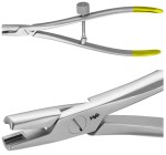 AE-LX179R, REMOVABLE FORCEPS FOR BROKEN SCREWS, FLAT TIP, 190 mm, 7 1/2"