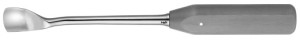 AE-ND118R, KRÄMER, FOR OSTEOPHYTES, for osteophytes with handle 215 mm, 8 1/2"