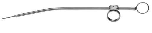 AE-OM672R, ROWBOTHAM, SUCTION CANNULA, with stylet, 295 mm, 11 3/4