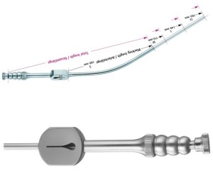 AE-GF394R, SUCTION TUBE, STYLE M, TIP SIZE 2,0 MM, 165 mm, 6 1/2
