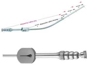 AE-GF405R, SUCTION TUBE, STYLE S, TIP SIZE 2,3 MM, 180 mm, 7