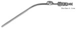 AE-GF923R, FRAZIER, SUCTION CANNULA, with finger cut-off and stylet, thumb piece 90° to curve, 180 mm, 7