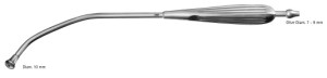 AE-GF944R, YANKAUER, SUCTION CANNULA, with central bore 2,0 mm, 285 mm, 11 1/4