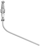 AE-MD124R, FRAZIER, SUCTION CANNULA, with finger cut-off and stylet, thumb piece 90° to curve, 110 mm, 4 3/8