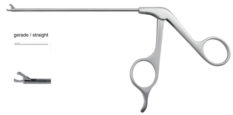 EC-370-2000P, Hook scissors, Ø 2.7mm, straight