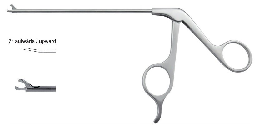 EC-370-2053P, Hook scissors, Ø 3.5mm, 7° upward