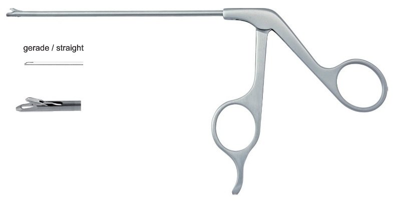 EC-370-2100P, Hook punch, Ø 2.7mm, with scoop 5.0 x 1.6mm, straight