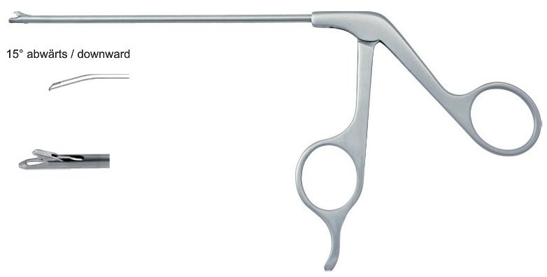 EC-370-2181P, Hook punch, Ø 2.7mm, with Scoop 5.0 x 1.6mm, 15° downward