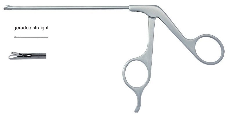 EC-370-2202P, Hook punch, Ø 3.5mm, blunt 5.0 x 1.6mm, straight