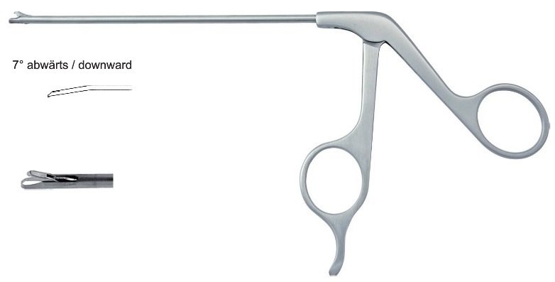 EC-370-2261P, Hook punch, Ø 2.7mm, blunt 5.0 x 1.6mm, 7° downward