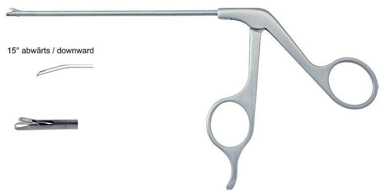 EC-370-2283P, Hook punch, Ø 3.5mm, blunt 5.0 x 1.6mm, 15° downward