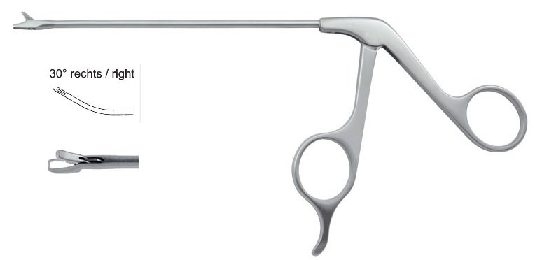 EC-370-2313SU, WIDE JAW PUNCH 15° up milled, small 5.0 x 2.5 mm, Ø 3.5mm, 30° right