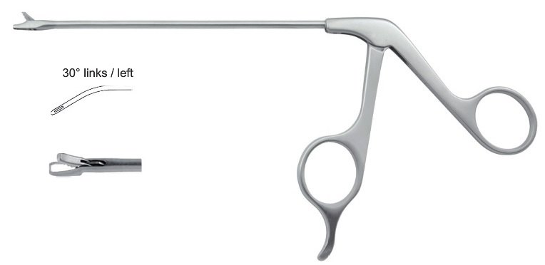EC-370-2323SU, WIDE JAW PUNCH 15° up milled, small 5.0 x 2.5 mm, Ø 3.5mm, 30° left