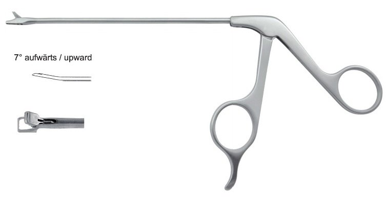 EC-370-2353L, Wide jaw Punch, large 5.0 x 4.5mm, Ø 3.5mm, 7° upward