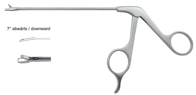 EC-370-2363SU, WIDE JAW PUNCH 15° up milled, small 5.0 x 2.5 mm, Ø 3.5mm, 7° downward
