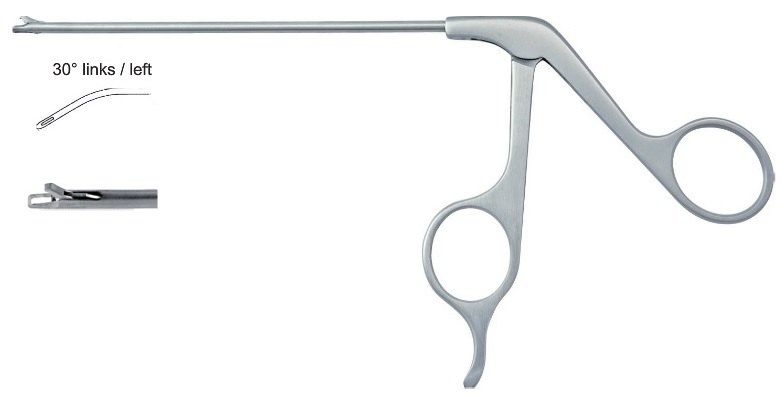 EC-370-2923P, Hook punch, Ø 3.5mm, angular 5.0 x 1.6mm, 30° left