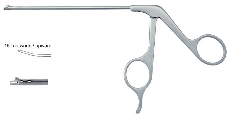 EC-370-2973P, Hook punch, Ø 3.5mm, angular 5.0 x 1.6mm, 15° upward